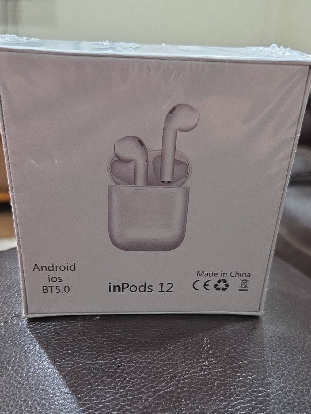 Android Ios BT5.0 InPods 12 Wireless Ear Buds New Sealed Box Black